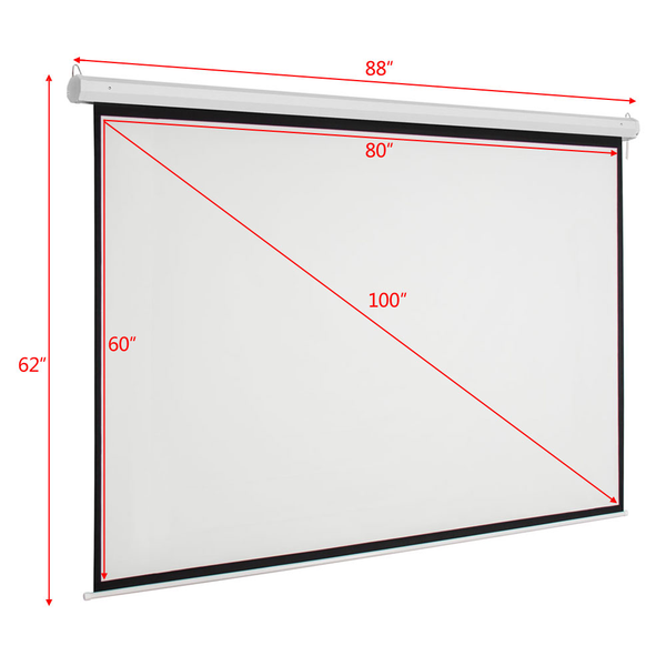 100" Electric Motorized Projection Screen product image