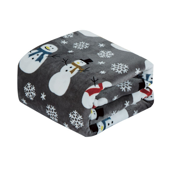 Queen Blanket and Holiday Throw Bundle product image