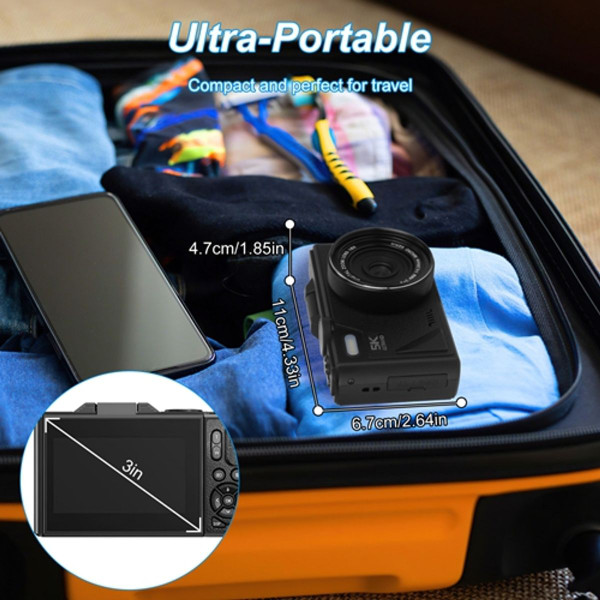 iNova 5K 75MP Digital Camera product image