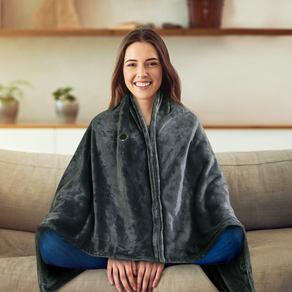 USB Heated Poncho / Throw (Requires Power Bank) product image
