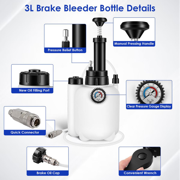 3L Brake Bleeder Kit product image