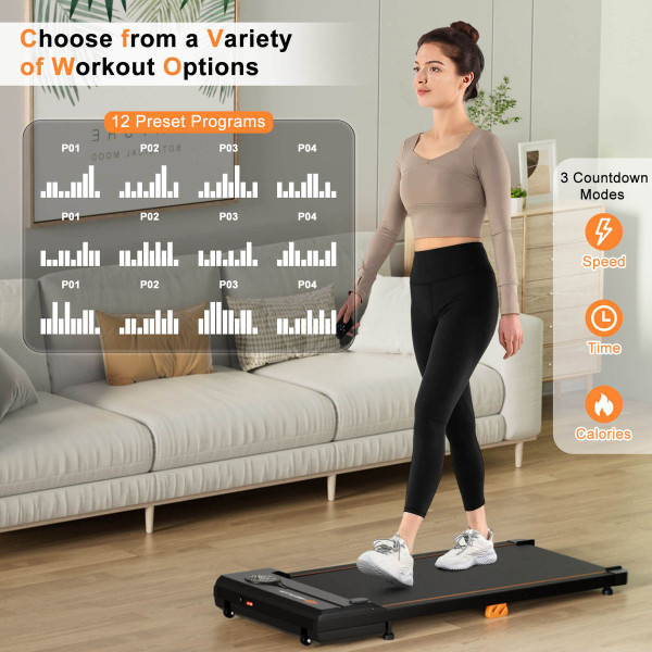 2.5HP Under Desk Treadmill with Remote Control product image