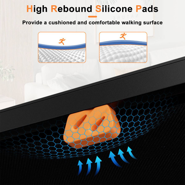 2.5HP Under Desk Treadmill with Remote Control product image