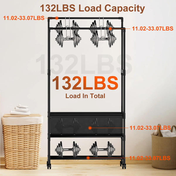 NewHome Clothing Rack with Storage Bag product image