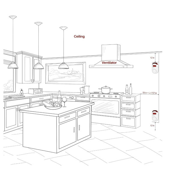 2-in-1 Natural Gas and Carbon Monoxide Detector product image