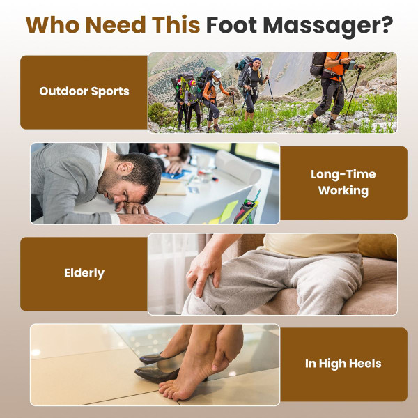 TENS and EMS Foot Stimulator Massager product image