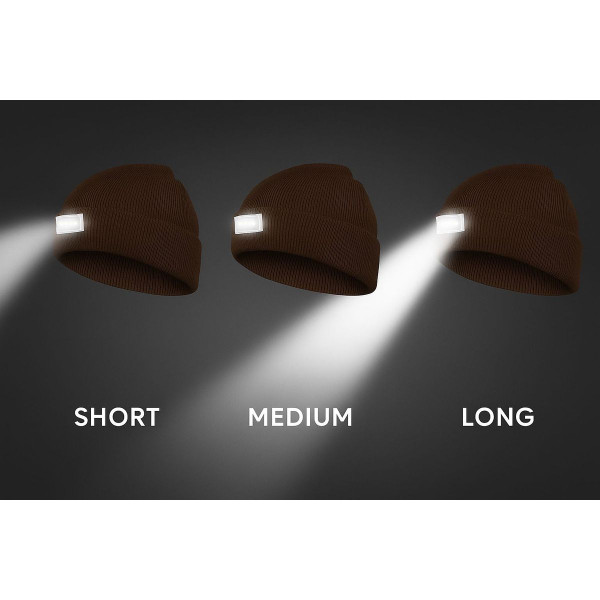 Beanie Hat with Rechargeable LED Headlamp product image Beanie Hat with Rechargeable LED Headlamp product image