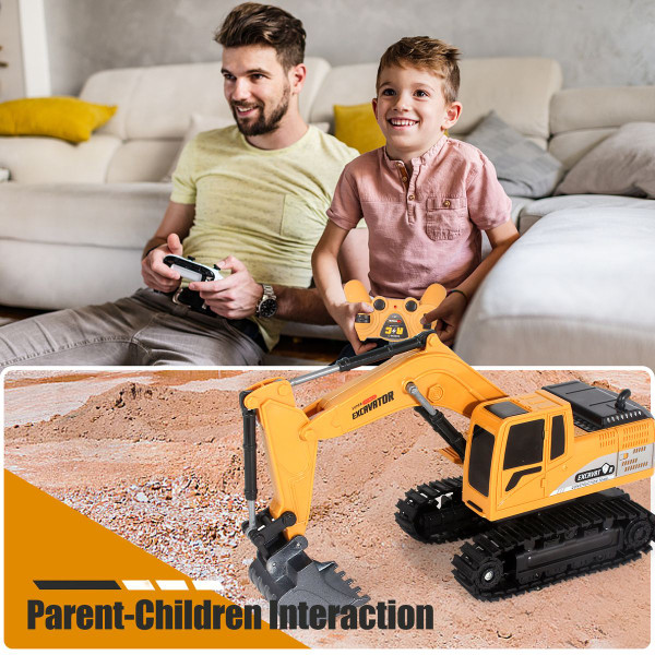 Kids' Remote Control Excavator Toy product image