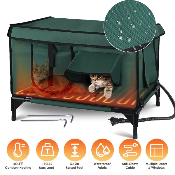 Heated Outdoor Cat House product image