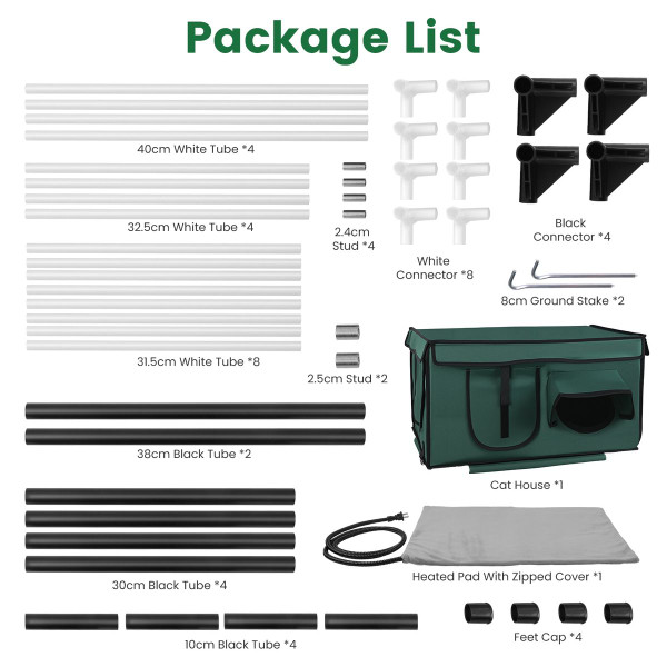 Heated Outdoor Cat House product image