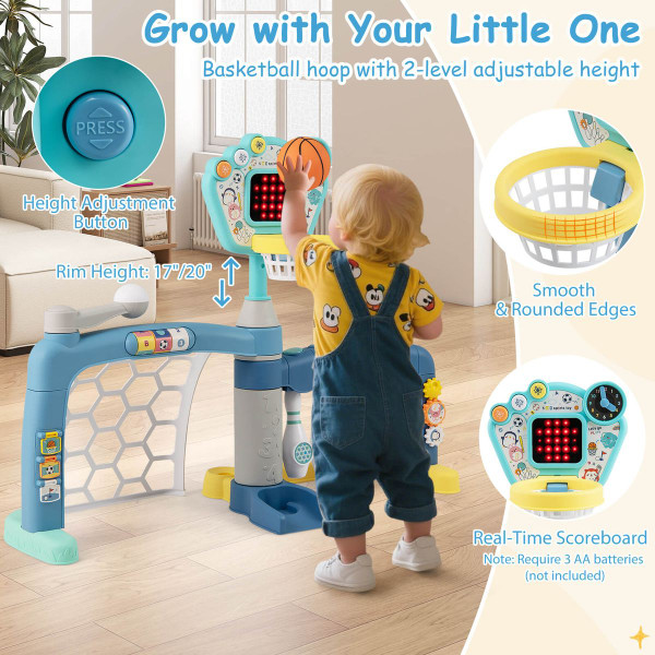 Toddlers' 5-in-1 Sports Play Set product image