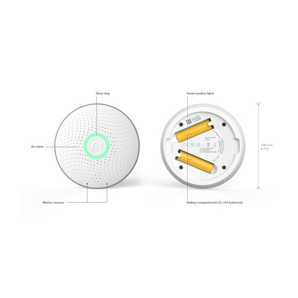 Airthings Smart Radon Detector with Temperature Sensor product image