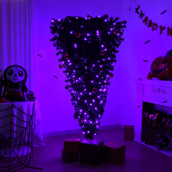 6FT Upside Down Christmas Halloween Tree  product image 6FT Upside Down Christmas Halloween Tree  product image