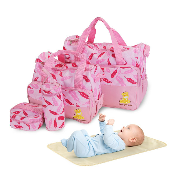 5 Piece Diaper Bag Set product image