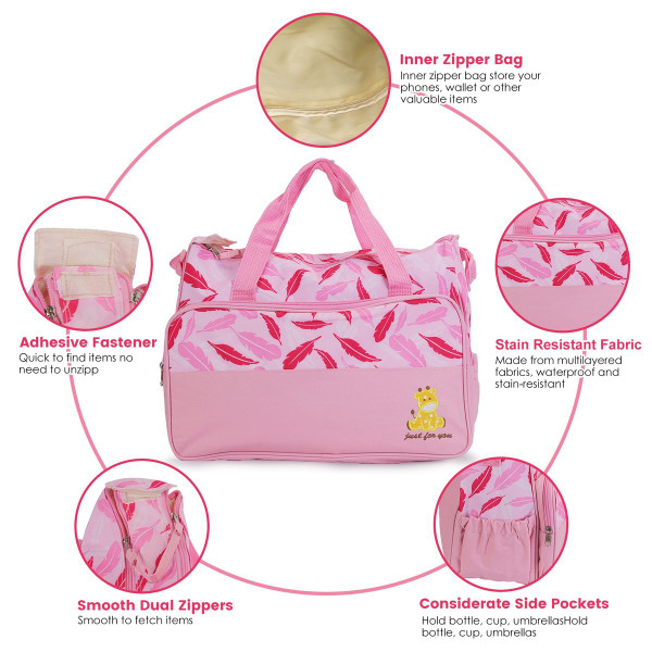 5 Piece Diaper Bag Set product image