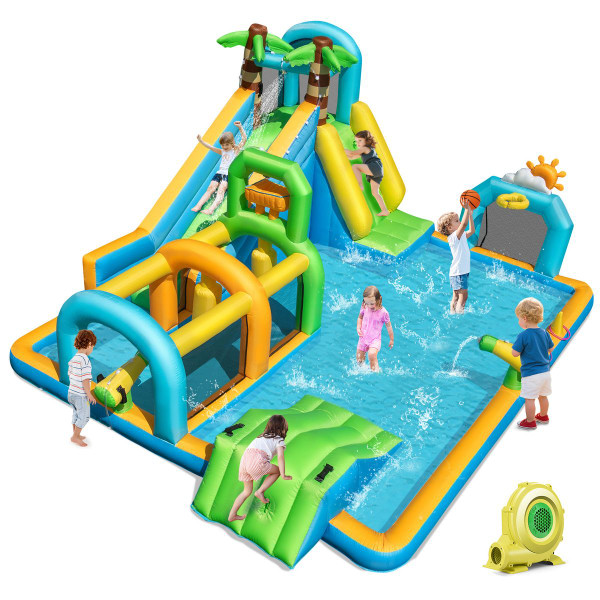 Inflatable Water Park   with Climbing Wall product image