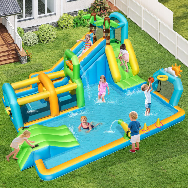 Inflatable Water Park   with Climbing Wall product image