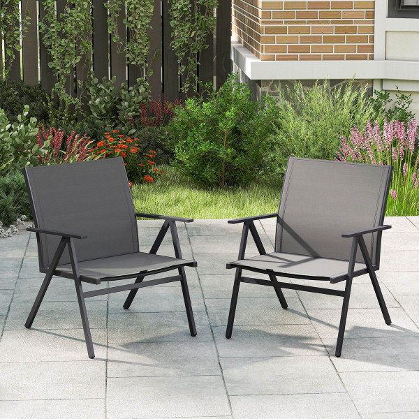 Patio Chairs with Breathable Mesh Fabric product image
