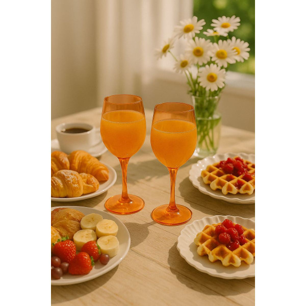 Epure Glassware Superior Orange Wine Glasses (Set of 4) product image