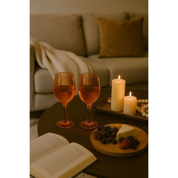 Epure Glassware Superior Orange Wine Glasses (Set of 4) product image