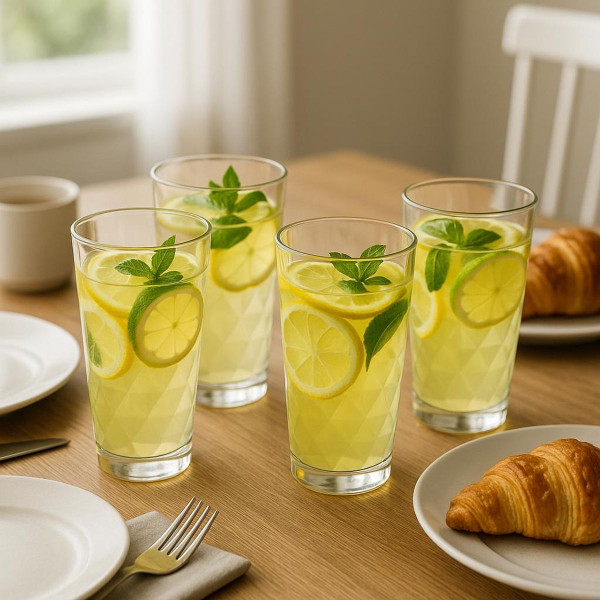 EPURÉ Skultura 16 oz. Cooler Glasses (Set of 4) product image