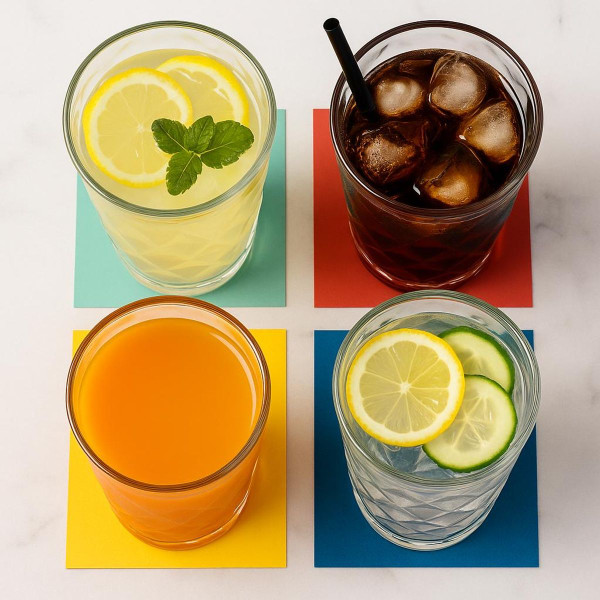 EPURÉ Skultura 16 oz. Cooler Glasses (Set of 4) product image