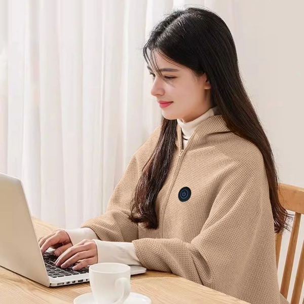 USB Fast Heating Heated Wearable Blanket product image