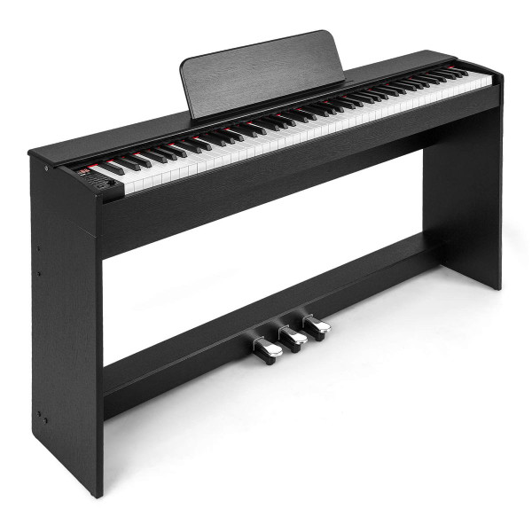 88-Key Hammer Action Weighted Electric Piano with Dual Speakers product image