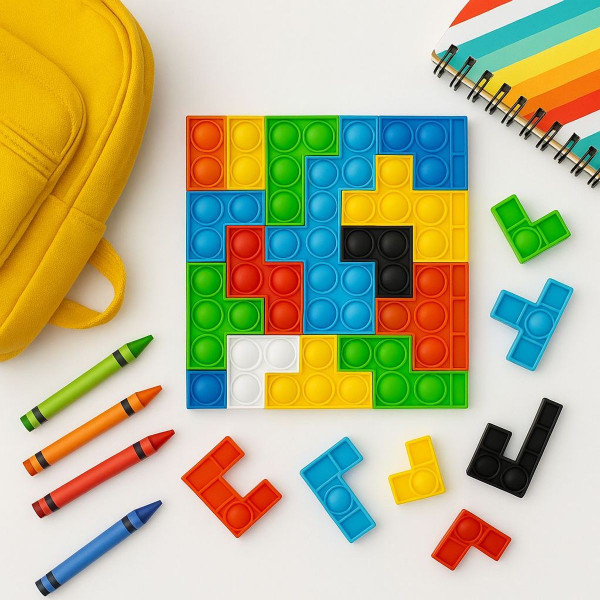 Colorful Fidget Popit Block Set product image
