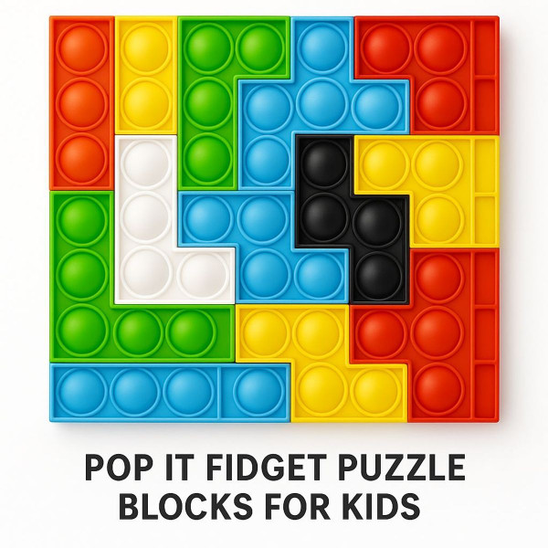 Colorful Fidget Popit Block Set product image