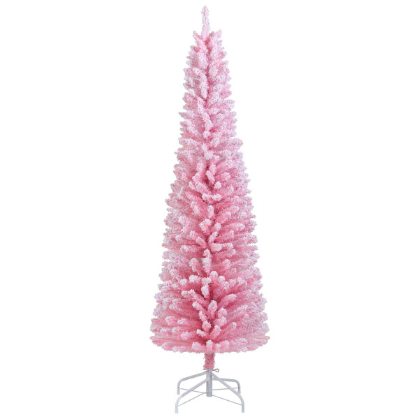 Artificial Pink Christmas Tree with Folding Metal Stand product image Artificial Pink Christmas Tree with Folding Metal Stand product image