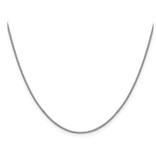 Box Chain Necklace in 14K White Gold product image