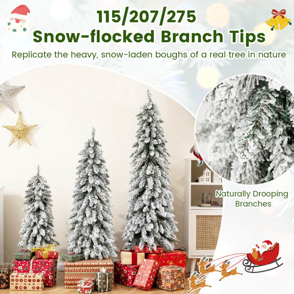 3-, 4-, and 5-foot Artificial Christmas Tree Set product image 3-, 4-, and 5-foot Artificial Christmas Tree Set product image