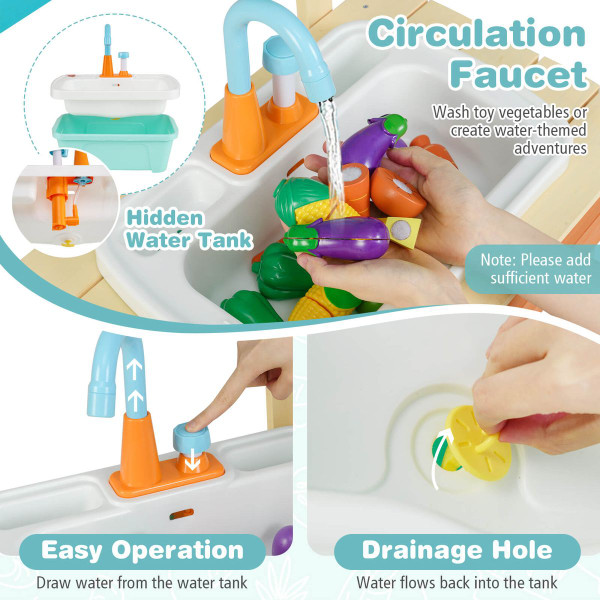 Kids' Wooden Kitchen/Potting Bench Play Set product image Kids' Wooden Kitchen/Potting Bench Play Set product image