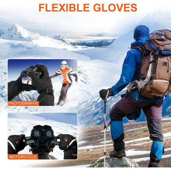 Waterproof Heated Gloves product image Waterproof Heated Gloves product image