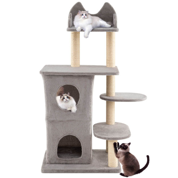 48.5 inch 2-Story Cat Condo Tree product image 48.5 inch 2-Story Cat Condo Tree product image
