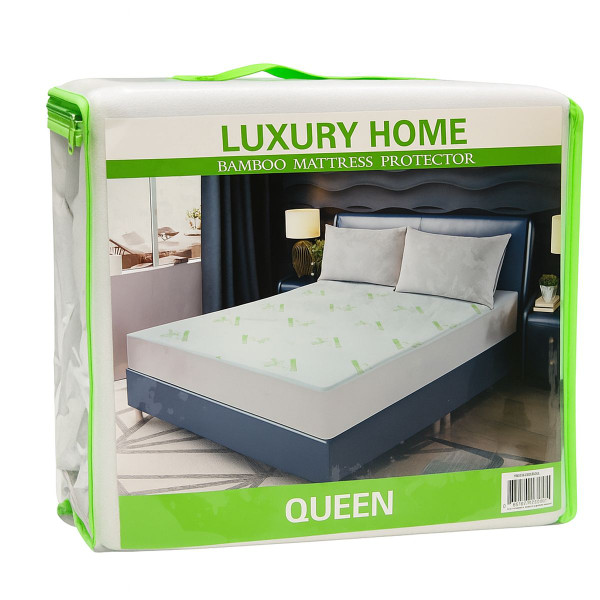 Ultra Soft Bamboo Waterproof Queen Size Mattress Cover product image
