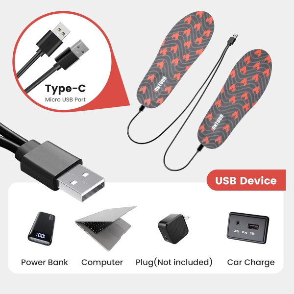 Rechargeable Heated Insoles product image Rechargeable Heated Insoles product image