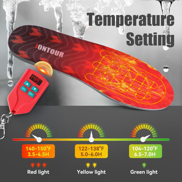 Rechargeable Heated Insoles product image Rechargeable Heated Insoles product image