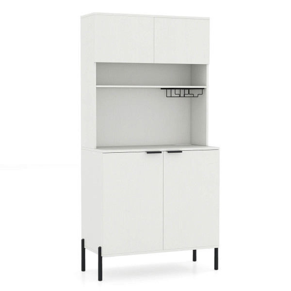 64.5” Kitchen Pantry Cabinet with Charging Station product image 64.5” Kitchen Pantry Cabinet with Charging Station product image
