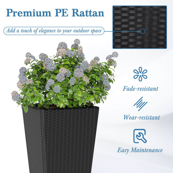 30" Tall Modern Planter Set (2-Pack) product image 30" Tall Modern Planter Set (2-Pack) product image