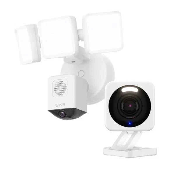 Wyze Smart Cam Floodlight Pro + Wyze Cam V4 2.5K  product image