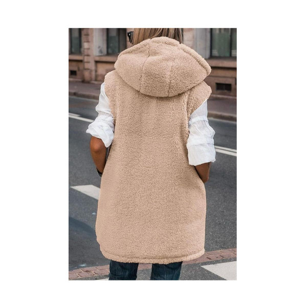 Reversible Puffer Fleece Vest product image