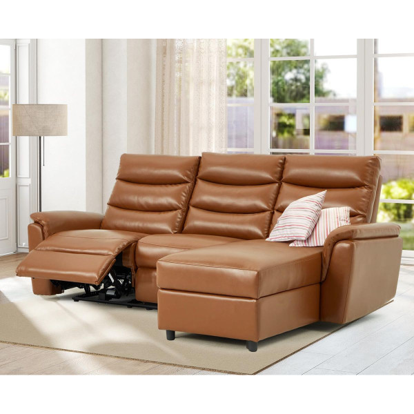 Power Reclining Sectional Sofa with Hidden Storage product image
