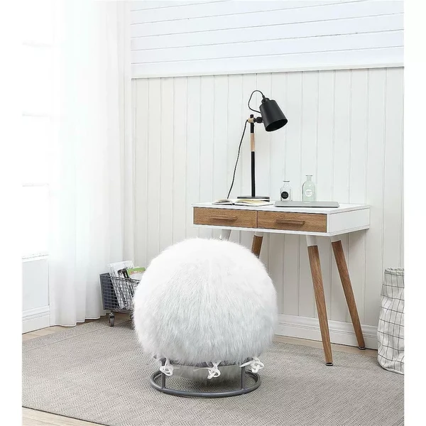 65" Fuzzy Yoga Ball with Base product image