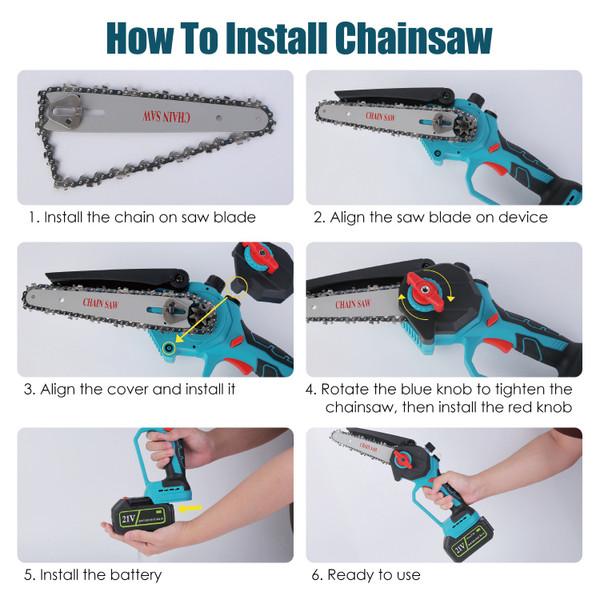 2-in-1 Pole Saw and Mini Chainsaw product image