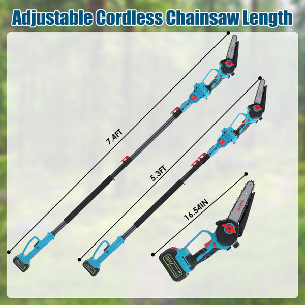 2-in-1 Pole Saw and Mini Chainsaw product image