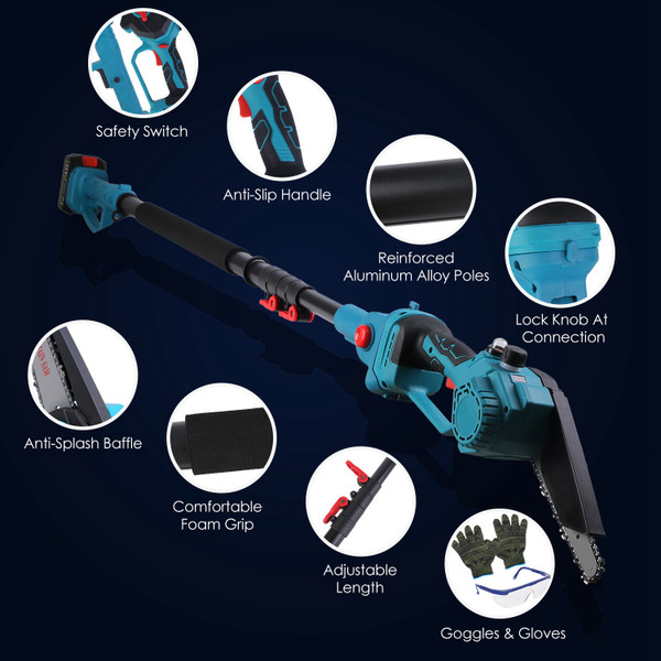 2-in-1 Pole Saw and Mini Chainsaw product image