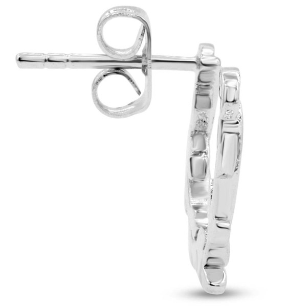 Vine Leaf Diamond Earrings product image