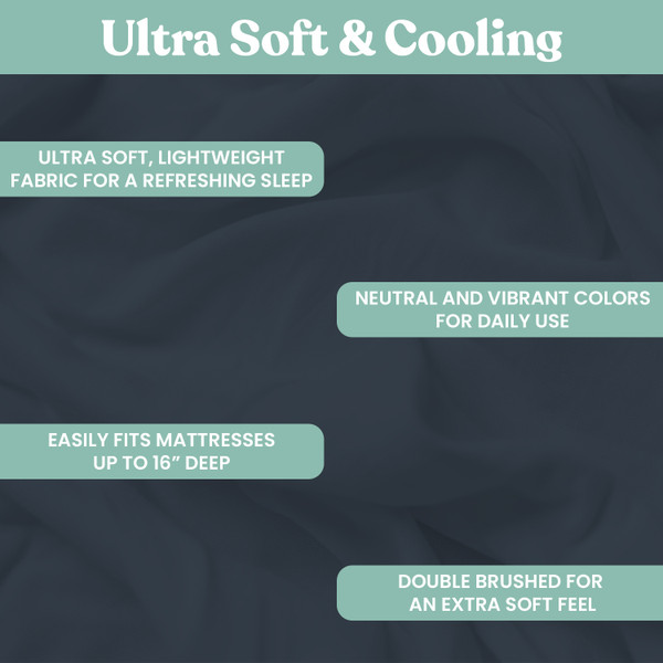 Lightweight Microfiber Bed Sheet (6-Piece Set) product image